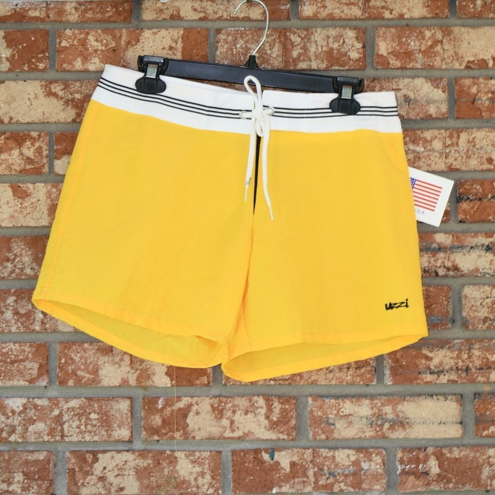 Uzzi Yellow Shorts
